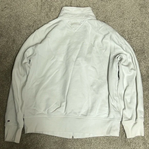 Vintage Tommy Hilfiger White Zip Up Hoodie - Picture 8 of 8